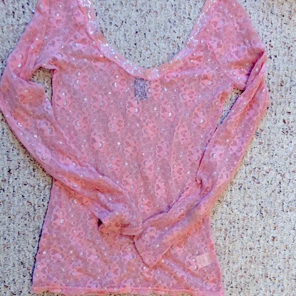 Pink Lace Free People intimate